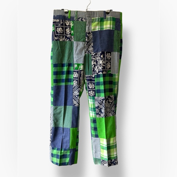 Vintage Madras The Sporting Life Patchwork Pants